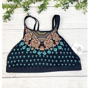 NEW SKYE Mercedes Halter Tankini Bikini Top Lg